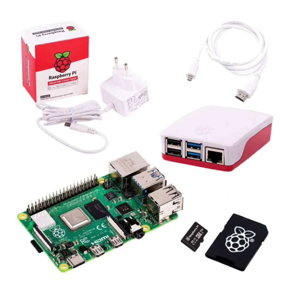 Raspberry Pi Kit Raspberry Pi 4 Model B Starter Kit: Unleash Your Creativity Raspberry ...