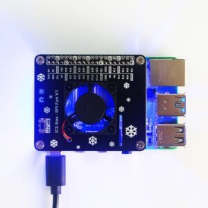 Raspberry Pi 3/4 Cooling Fan Hat With GPIO Board