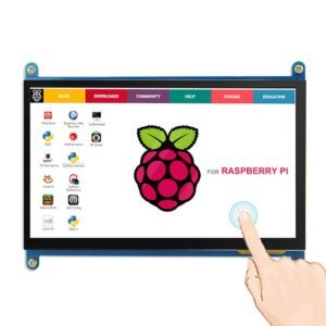 Raspberry Pi 4B 7 Inch Capacitive Touch Screen 1024x600 HD LCD display