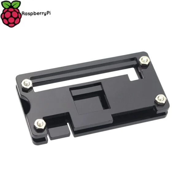 Raspberry Pi Zero W And Pi Zero Acrylic Case Protection Box (Black)