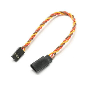 SafeConnect Twisted 30CM 22AWG Servo Lead JR Extension Cable With Hook for Easy Cable Management and Reliable Connections