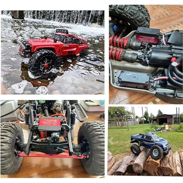 DSServo DS3235 35KG Waterproof Servo High Speed Metal Gear Servo 180°, 270° (Optional) Degree Rotation Servo 35Kg High Torque Digital Servo For 1/8 1/10 RC Cars