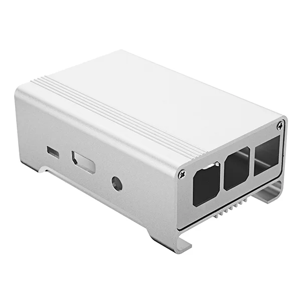 Metal Case For Raspberry Pi Aluminum Metal Case for Raspberry Pi 3 Model B/B+ (SILVER)