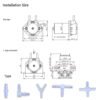 Small Dosing Pump DC 12V Micro Self-Priming Mute Mini Peristaltic Liquid Pump