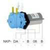 Small Dosing Pump DC 12V Micro Self-Priming Mute Mini Peristaltic Liquid Pump