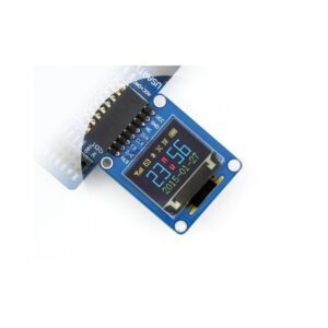 Waveshare 0.95inch RGB OLED display SPI interface, curvedhorizontal pin header