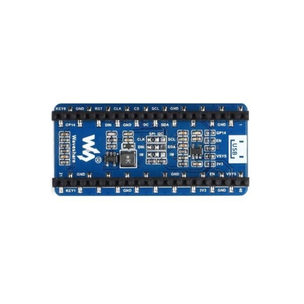 Waveshare 1.3inch OLED Display Module For Raspberry Pi Pico, 64×128, SPII2C