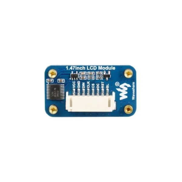 Waveshare 1.47inch LCD Display Module, Rounded Corners, 172x320 Resolution, SPI Interface