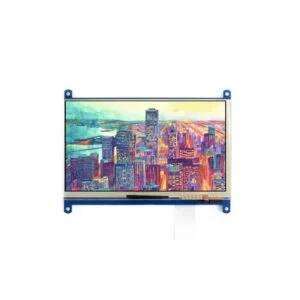Waveshare 18 Cm (7 Inch) Capacitive Touch LCD Display (F) 1024x600 Compatible With Raspberry PI