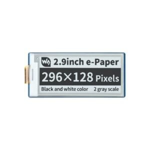 Waveshare 2.9inch E-Paper E-Ink Display Module For Raspberry Pi Pico, 296×128, Black White, SPI