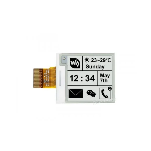 Waveshare 200x200, 1.54inch E-Ink Raw Display Panel