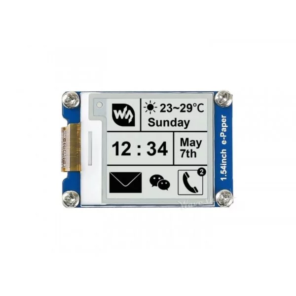 Waveshare 200x200, 1.54inch E-Ink display module