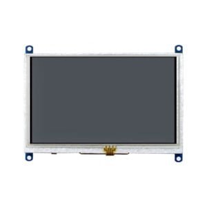 Waveshare 5inch Resistive Touch Screen LCD Display(B), 800×480, HDMI, Low Power Consumption