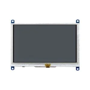 Waveshare 5inch Resistive Touch Screen LCD Display(B), 800×480, HDMI, Low Power Consumption