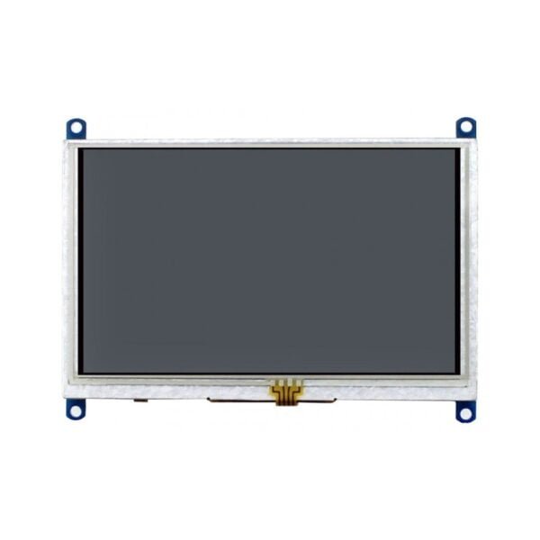 Waveshare 5inch Resistive Touch Screen LCD Display(B), 800×480, HDMI, Low Power Consumption