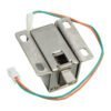 12V Electric Solenoid Lock, drawer or any other moving part, then this solenoid lock is perfect for you. You can interface this electromagnetic lock to any Micro-controller