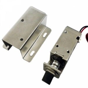 DC 12V 1.7A 20.6W 1kg 1240 Holding Solenoid For Electric Door Lock