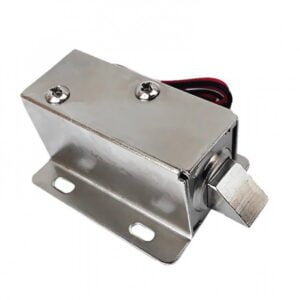 DC 12V 1.7A 20.6W 1kg 1240 Holding Solenoid For Electric Door Lock