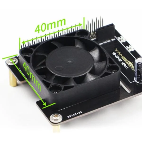 Raspberry Pi 3/4 Cooling Fan With Temperature Control