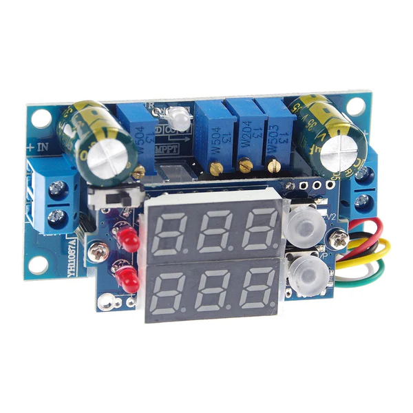 lora-111_d472628d-c2bf-482e-995a-5743e119e58f DC Voltage Regulator Buck Converter 6-36V to 1.25-32V Constant Current Voltage MPPT Solar Charge Controller 5A Solar Panel Power Supply With LED Display Voltmeter Ammeter Power Display For Charging Battery Car Power Supply