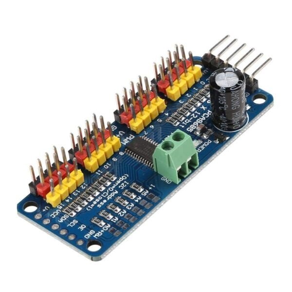 PCA9685 - 16 Channel 12-Bit PWM Servo Motor Driver I2C Module