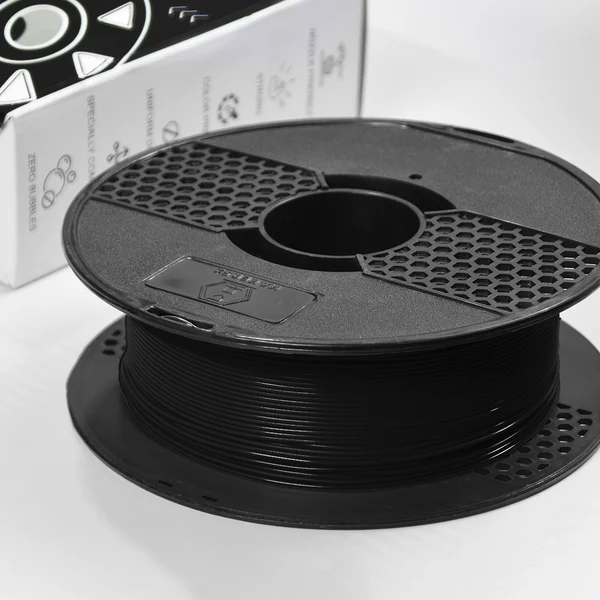 revenblack_3 MAKER52 HS PLA+ Filament - 1.75mm High-Strength Premium 3D Printing Material - Raven Black
