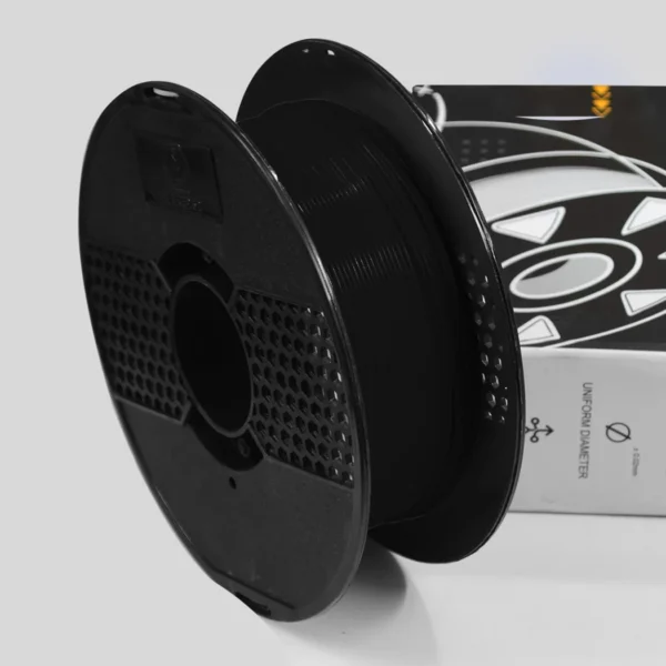 revenblack_4 MAKER52 HS PLA+ Filament - 1.75mm High-Strength Premium 3D Printing Material - Raven Black