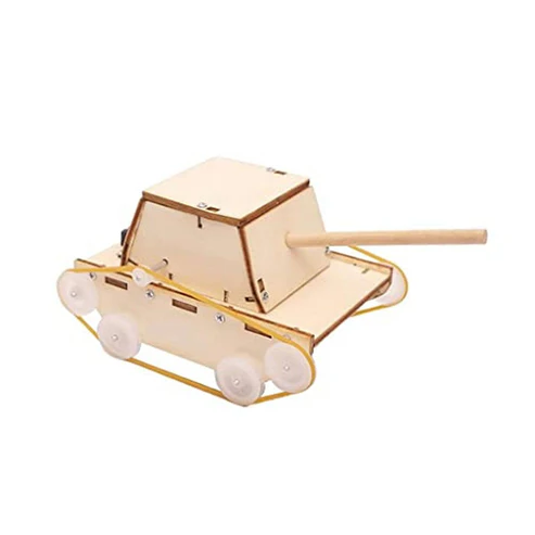 rs6401-2 DIY Tank STEM Kit Assemble DIY Electric Toys Kids Science Physic Experiment Gadget Kit Tank
