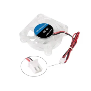 5V 4010 Cooling Fan 40x40x10mm Blue LED Cooling Fan With PWM Control High Airflow Cooling Fan With Small Silent Cooling Fan For PC Mini Cooling Fan Blue LED Quiet Computer Cooling Fan For Small Cases