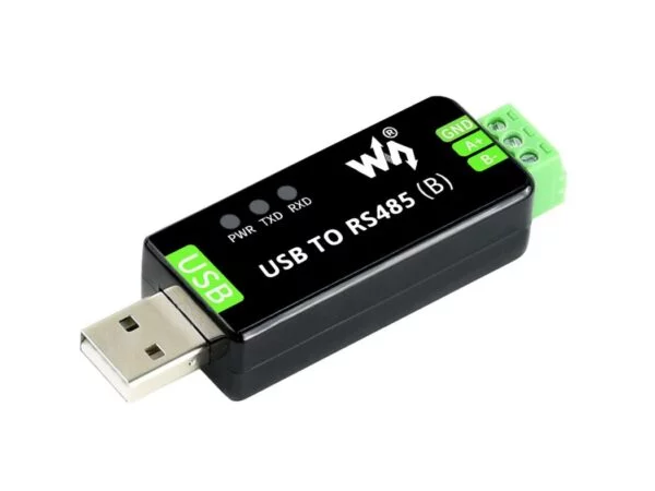 Waveshare Industrial USB TO RS485 Bidirectional Converter, Onboard original CH343G, Multi-Protection Circuits - RS2056