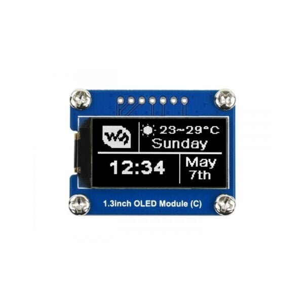 Waveshare 64×128, General 1.3inch OLED Display Module